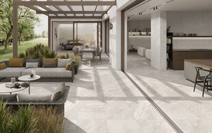 现代风格户外泳池别墅效果图