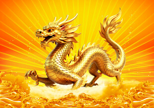 金色祥龙
