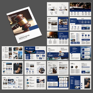 律师事务所宣传册