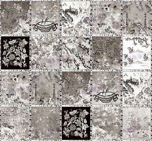 复古风拼贴图案纹理集合