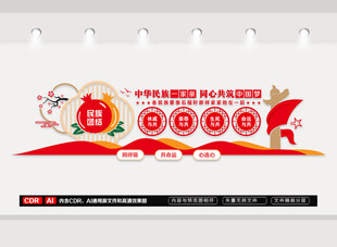 民族团结文化墙