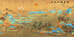 江山如画装饰画