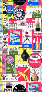 多彩创意物品展示