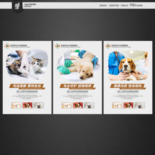 宠物医院展板