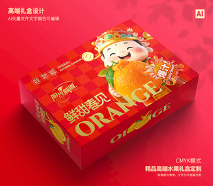 春见包装 桔子礼盒