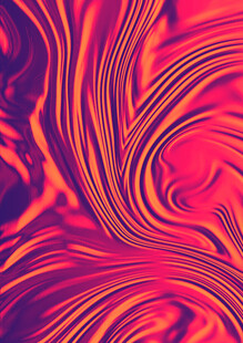 绚丽色彩漩涡抽象图案