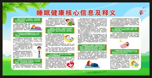 世界睡眠日宣传栏