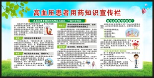 高血压日宣传栏