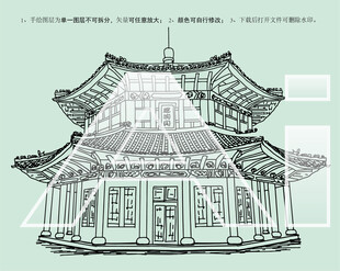 青岛栈桥回澜阁