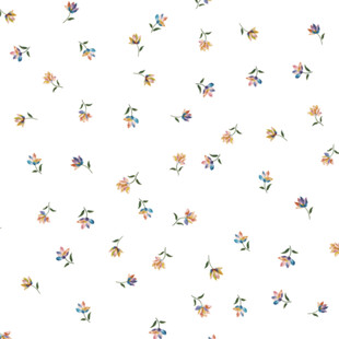 多彩小花图案背景纹理