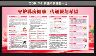 乳腺癌展板宣传栏