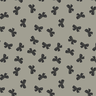 蓝底白花简约图案