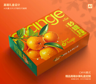 桔子包装 春见礼盒