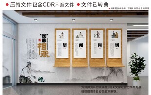 新中式中医文化墙