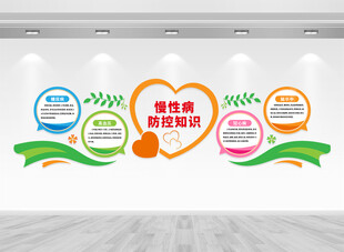 慢性病防控文化墙