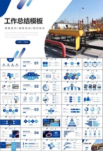燃气天然气公司工作汇报PPT