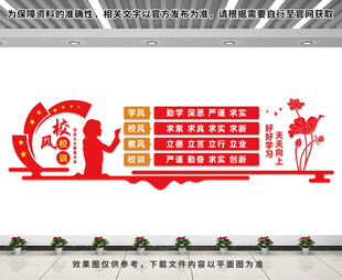 校风校训文化墙