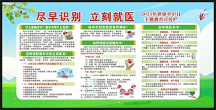 世界卒中日宣传栏