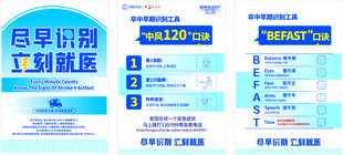 尽早识别 立刻就医 脑卒中  