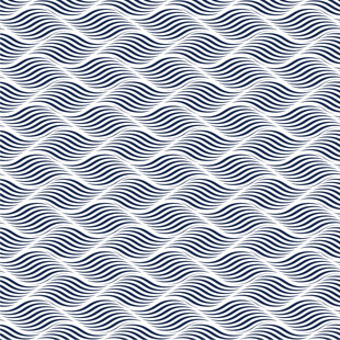 波浪纹四方连续无缝图案
