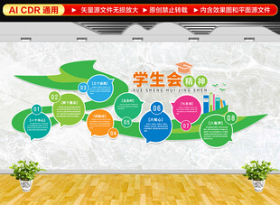 学生会精神文化墙