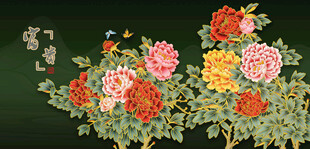 花开富贵牡丹花