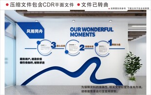 现代企业文化墙