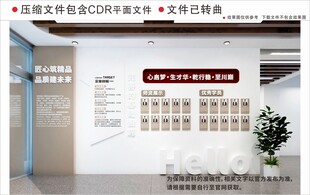 现代企业文化墙