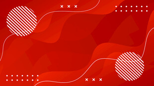 红色几何抽象背景图案