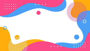 多彩流体渐变背景图案