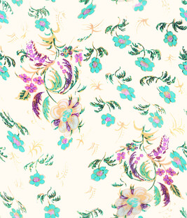 花卉图案背景 清新雅致