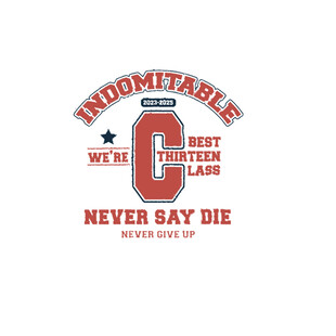 从不认输 班服班级号设计