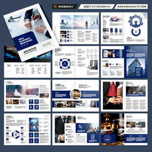 大气律师事务所画册