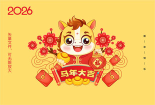 马年卡通