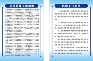 医保管理工作制度