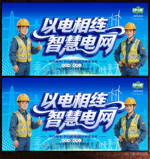 电力文化展板