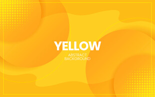 黄色渐变抽象矢量背景图案