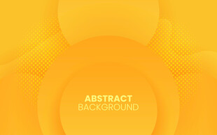 黄色抽象矢量背景图案