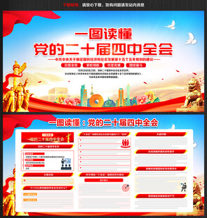 二十届四中全会展板