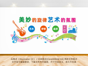 音乐主题创意文化墙