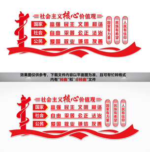 社会主义核心价值观文化墙