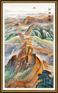 长城玄关画