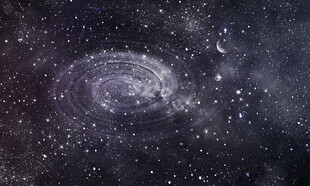 浩瀚旋涡星空背景