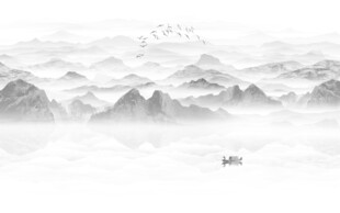 意境水墨山水