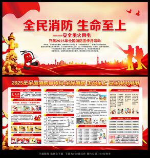 消防日海报
