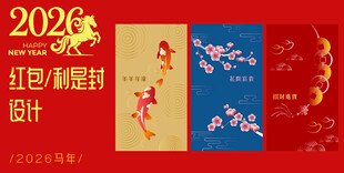 2026马年红包利是封