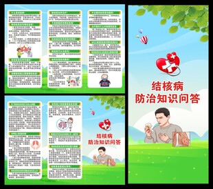 世界防治结核病日三折页