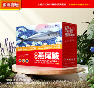 鲅鱼包装 燕尾鲅礼盒
