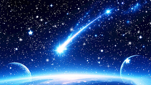 宇宙流星梦幻星空星球