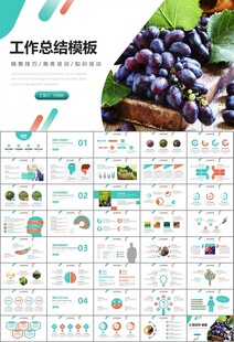 葡萄庄园新疆葡萄葡萄酒PPT